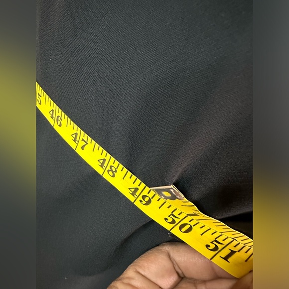 TALBOTS Satin Sash Black Dress with White Flower - Fully Lined Plus Sz 20 NWT - Picture 10 of 16